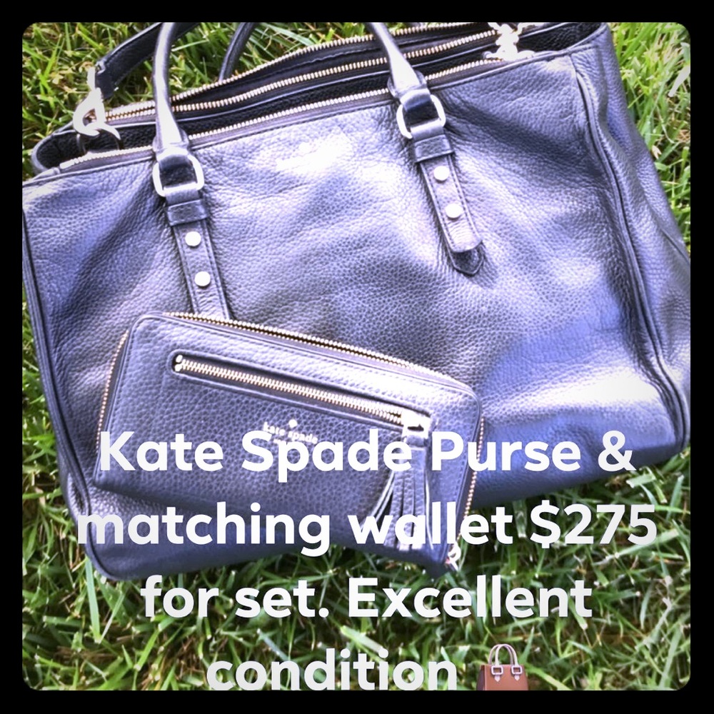 Kate spade ♠️ matching purse and wallet